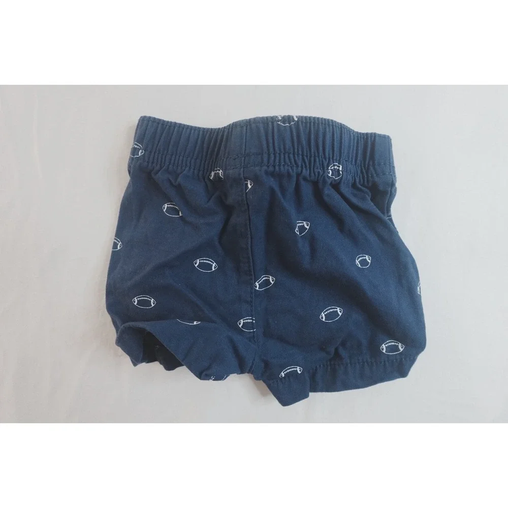Carter's Infant Baby Boy Pullover Sweatshirt & Navy Shorts Set Size - 3 Months‎